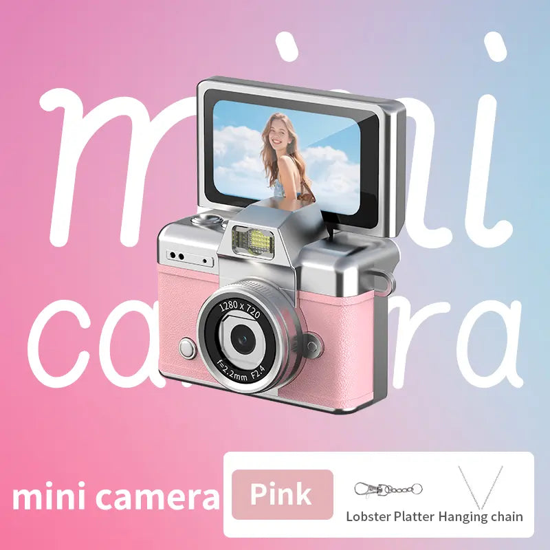 Mini Keychain Camera - Pocket-Size Design For Everyday Snapshots