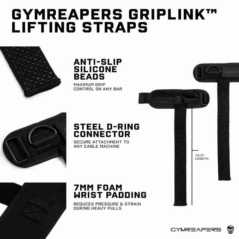 Lifting Straps – Anti-Slip Grip Support For Heavier Pulls