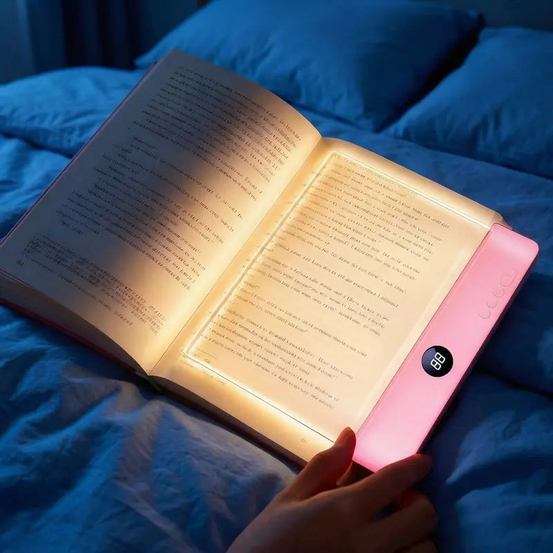 Ultra-Clear Flat Book Light for Night Reading