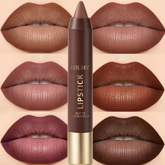 Matte Lipstick Set – 6 Brown Shades For Every Lip Look