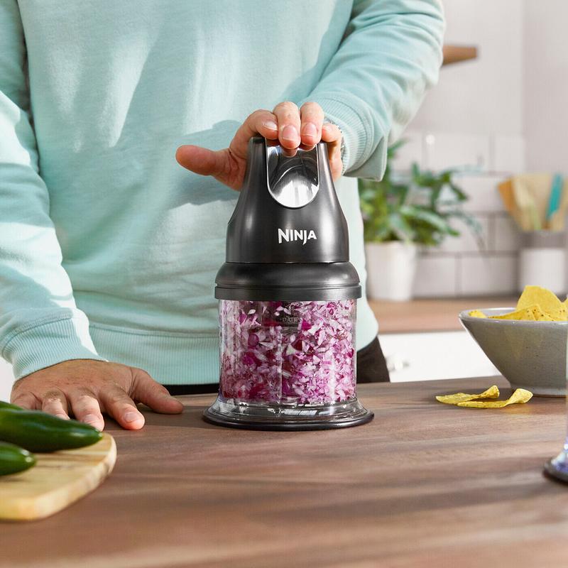 Ninja 200W Compact Food Chopper for Meal Prep & Chopping