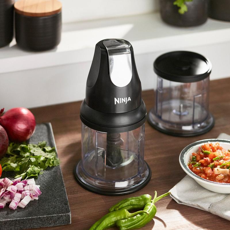 Ninja 200W Compact Food Chopper for Meal Prep & Chopping