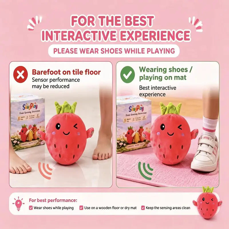 Interactive Music Plush Toy – Touch-Sensing Play For Laughs Together