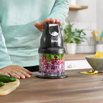 Ninja 200W Compact Food Chopper for Meal Prep & Chopping