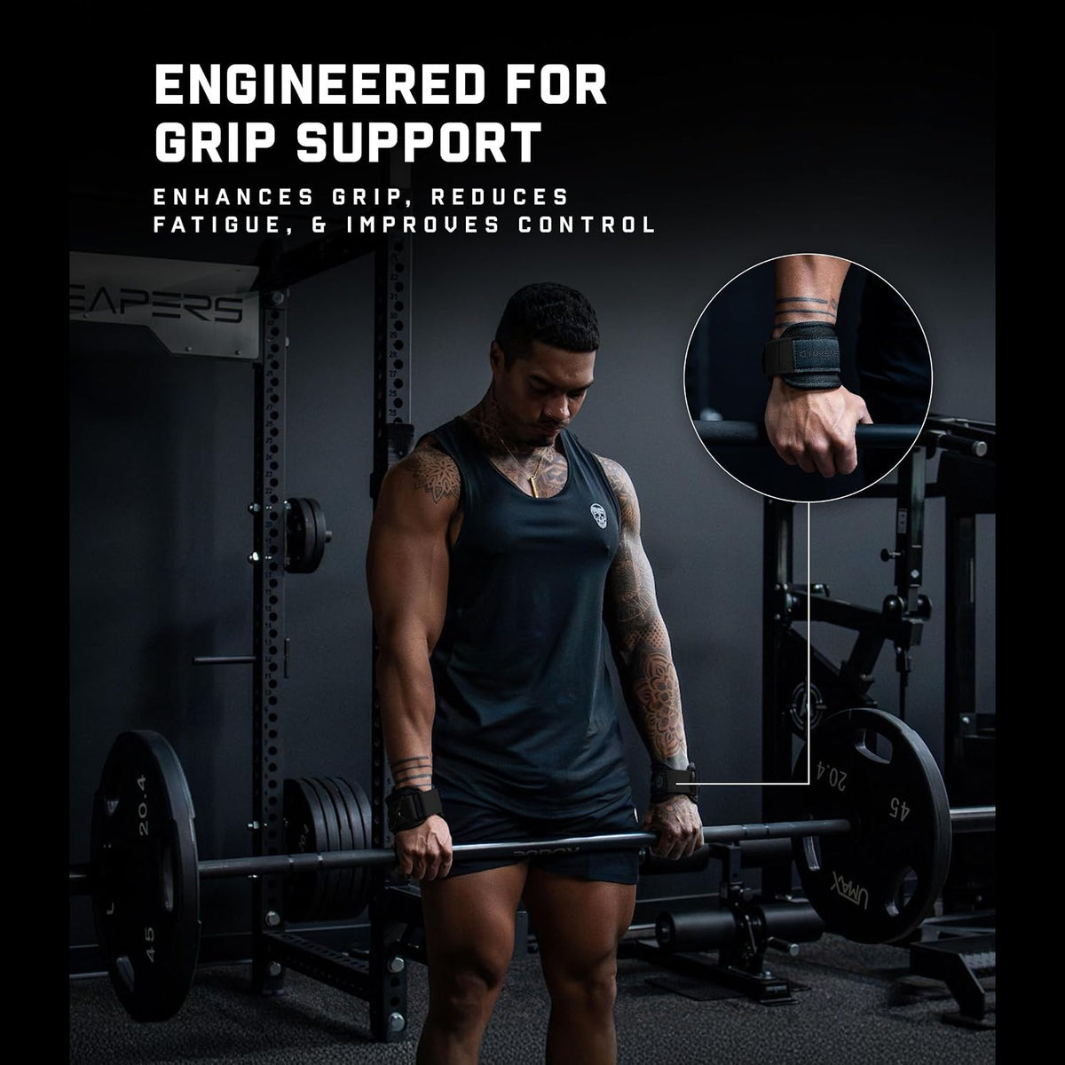 Lifting Straps – Anti-Slip Grip Support For Heavier Pulls