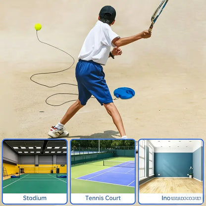 Solo Tennis Trainer – Automatic Rebound System For Partner-Free Practice