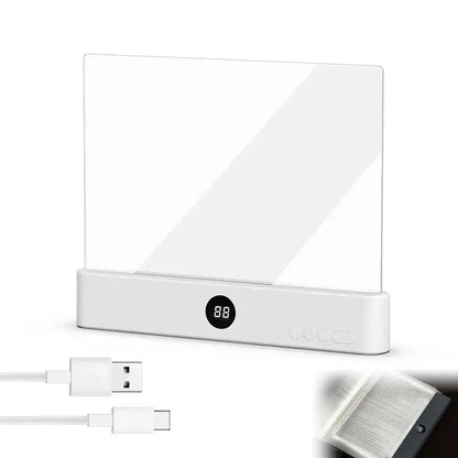 Ultra-Clear Flat Book Light for Night Reading