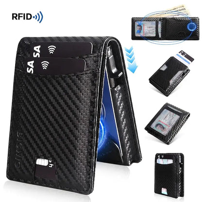 Slim Pop-Up RFID Blocking Wallet