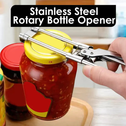 Effortless Adjustable Stainless Steel Jar Opener for Weak Hands | Buy 1 Get 1 Free