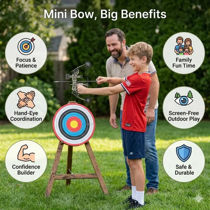 Pocket-Sized Precision All-Metal Mini Compound Bow