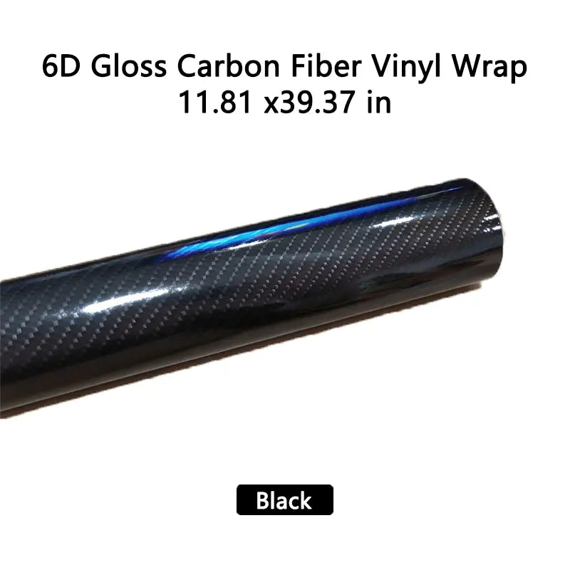 6D Ultra High-Gloss Carbon Fiber Vinyl Wrap Film