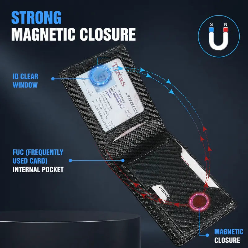 Slim Pop-Up RFID Blocking Wallet
