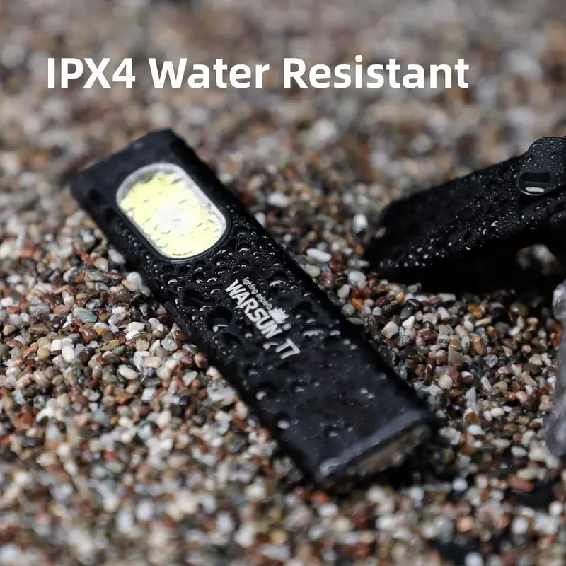 Ultra-Bright Rechargeable Pocket EDC Flashlight with COB Side Light